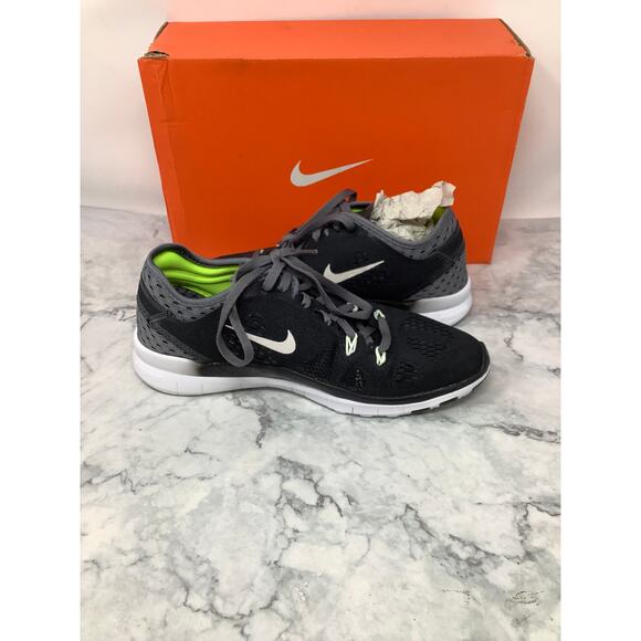 Nike Women's 5.5 Black Free 5.0 Tri Fit 5 Breathe Running Shoes Athletic BR2-1 - Picture 7 of 14